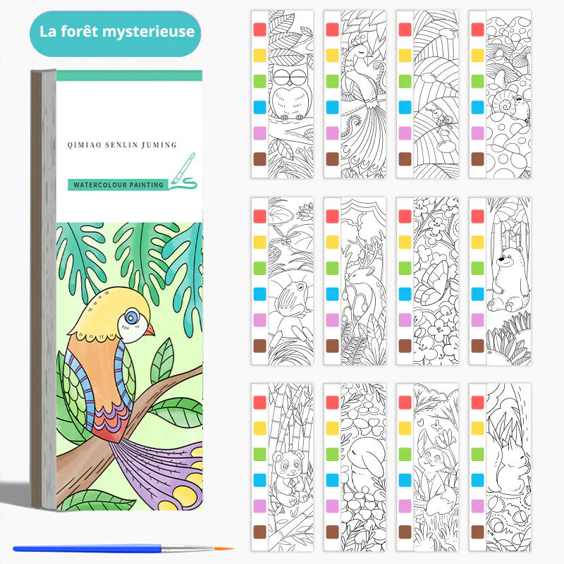 Coloring Bookmark