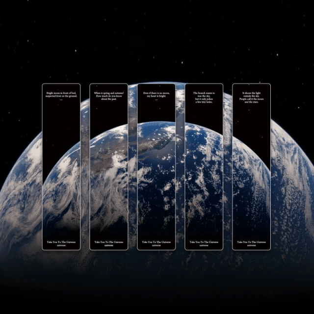 Earth Bookmarks
