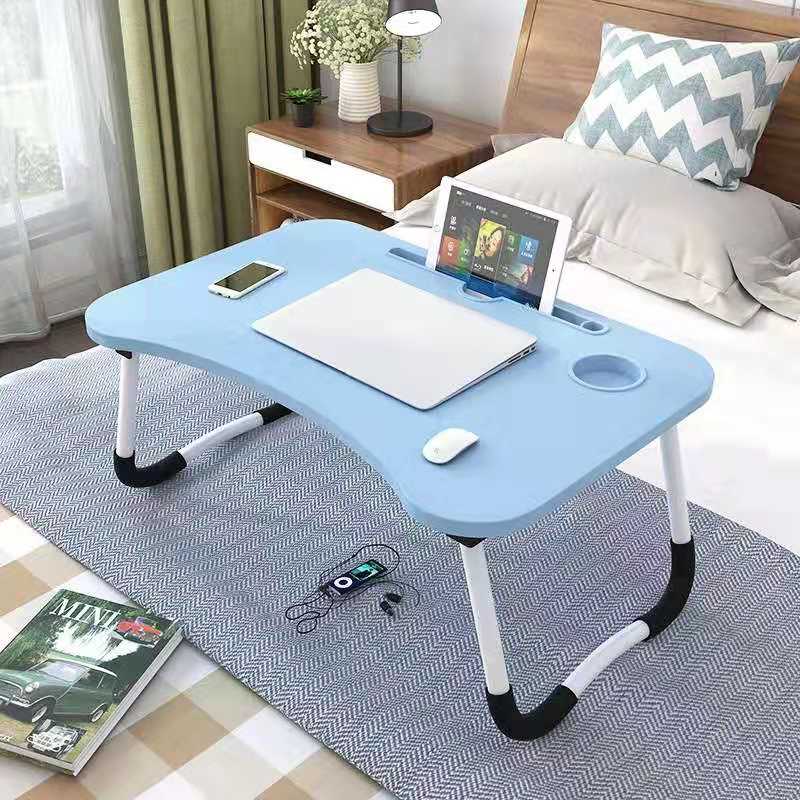 Blue Bed Desk