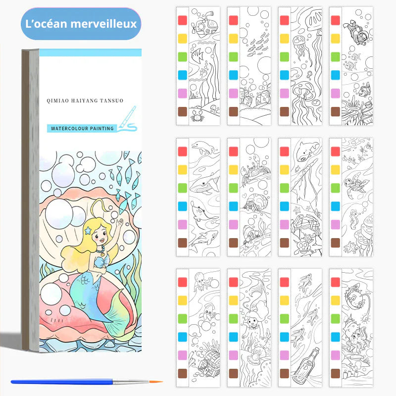 Coloring Bookmark