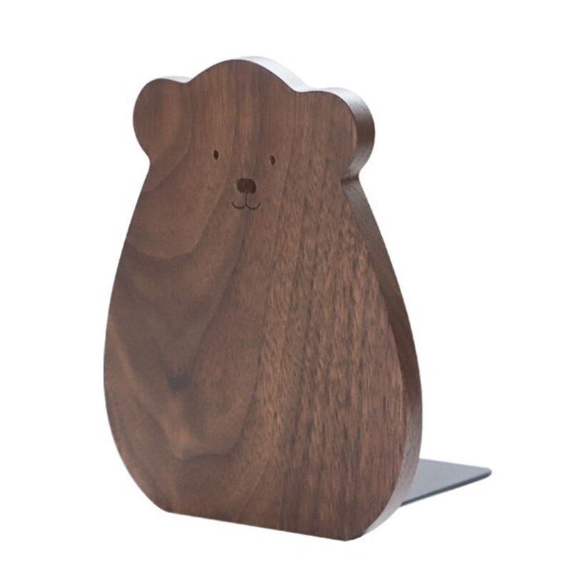 Wooden Bear Bookend