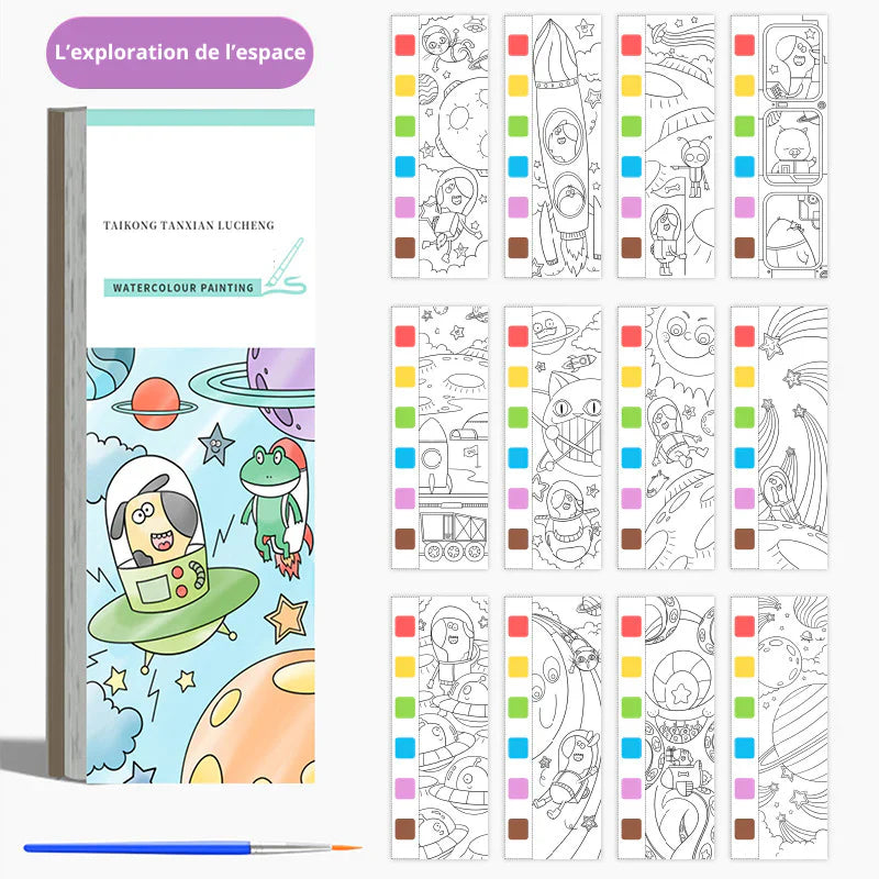 Coloring Bookmark
