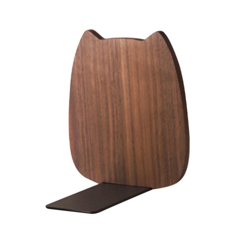 Wooden Cat Bookend