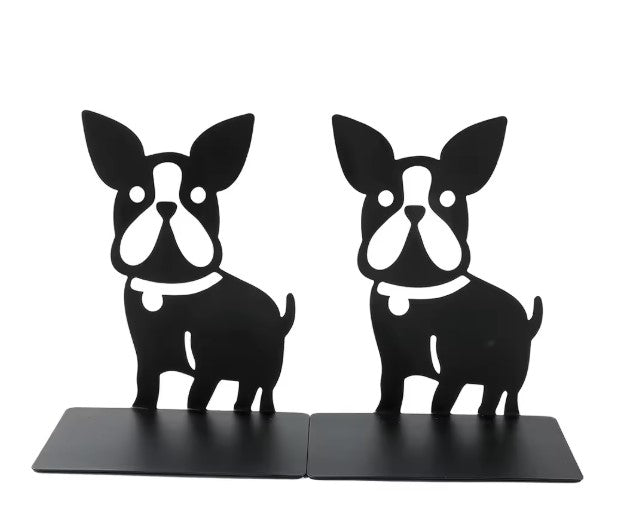 Metal Bulldog Bookend