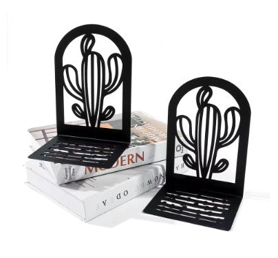 Black Cactus Bookend
