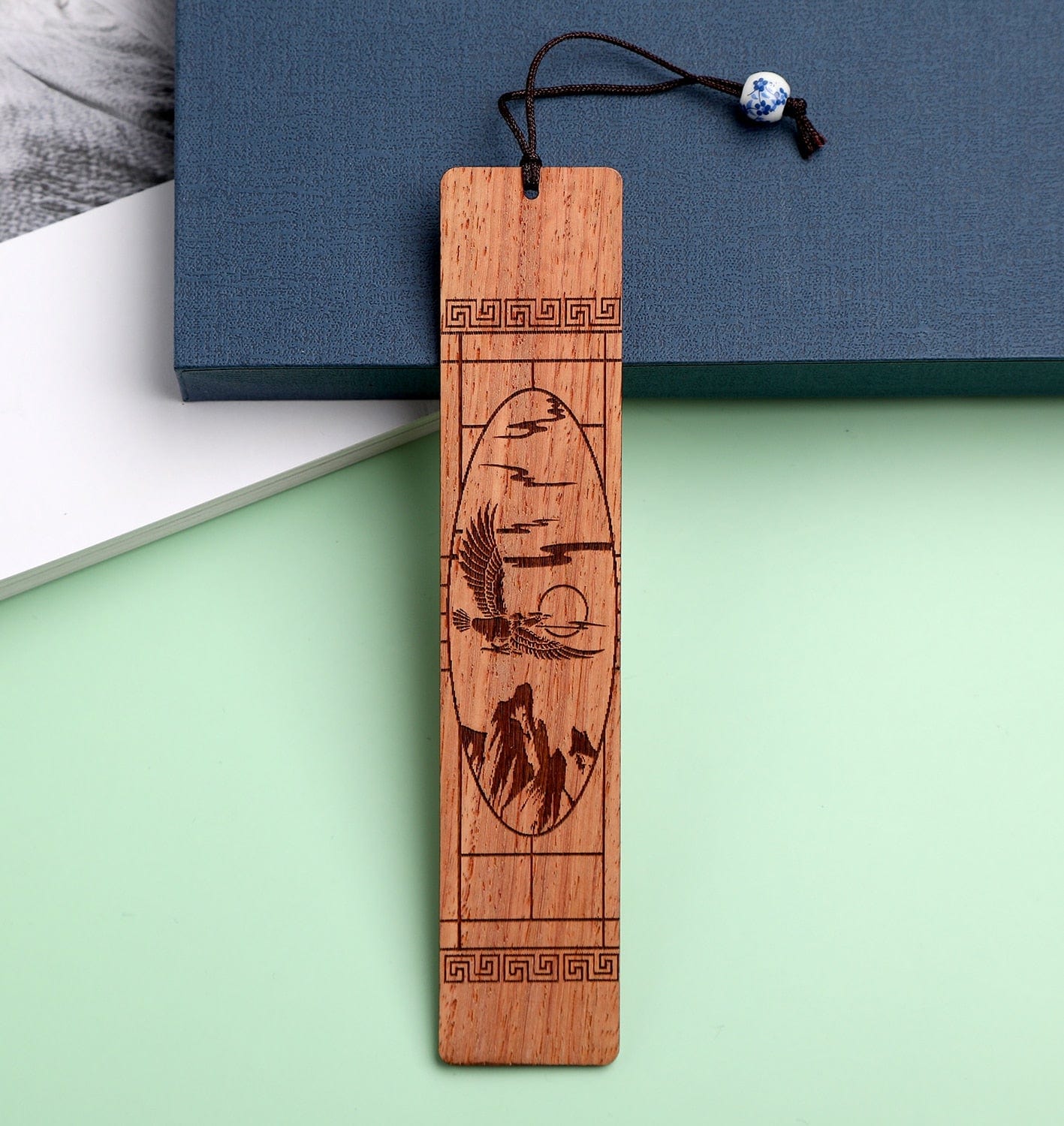 Wooden Bookmark Box