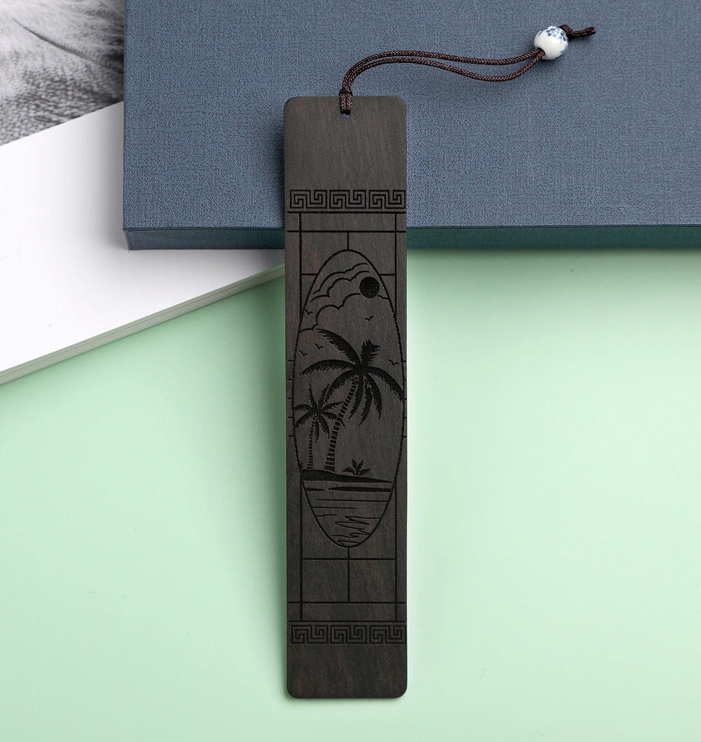 Wooden Bookmark Box