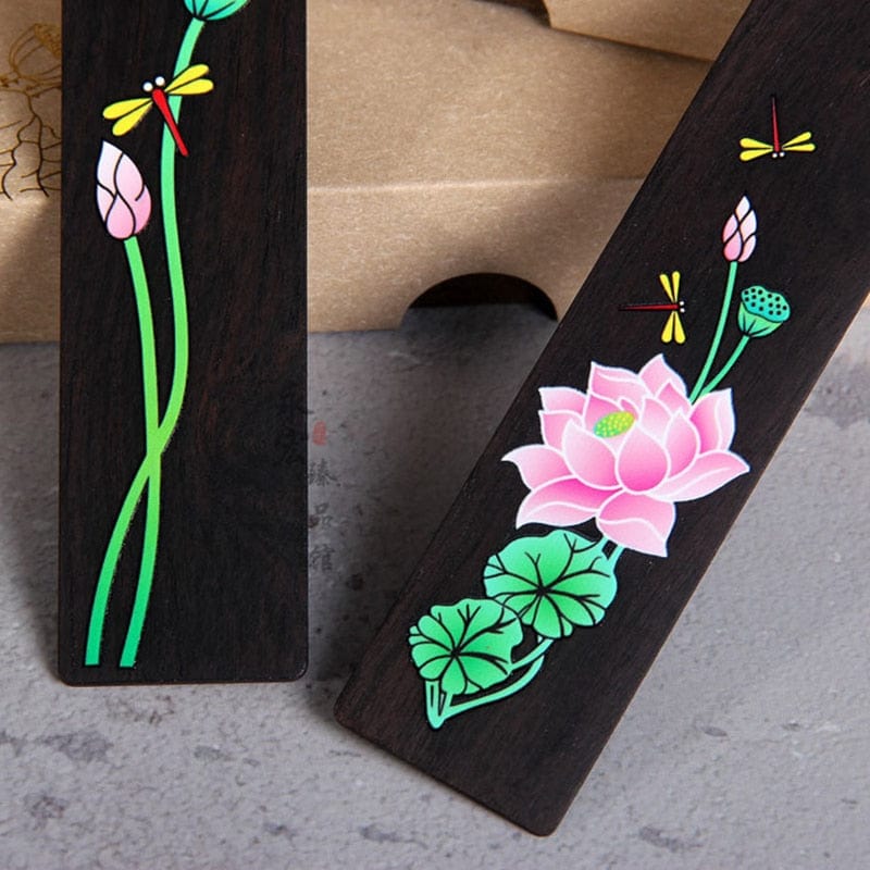 Wooden Bookmark Box