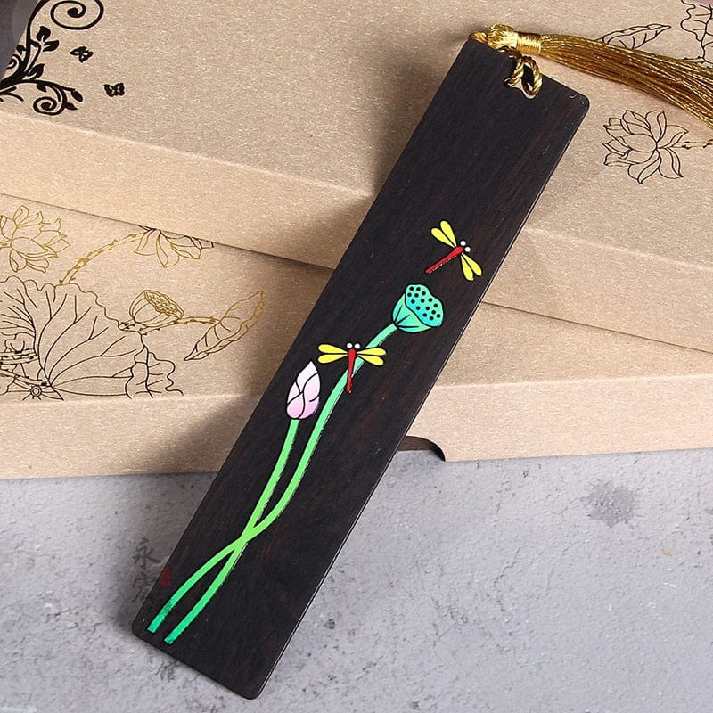 Wooden Bookmark Box