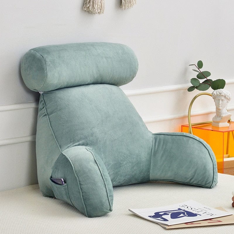 Blue Reading Cushion