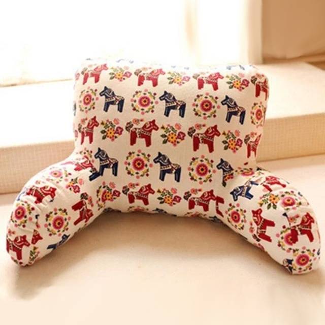 Horse Reading Pillow