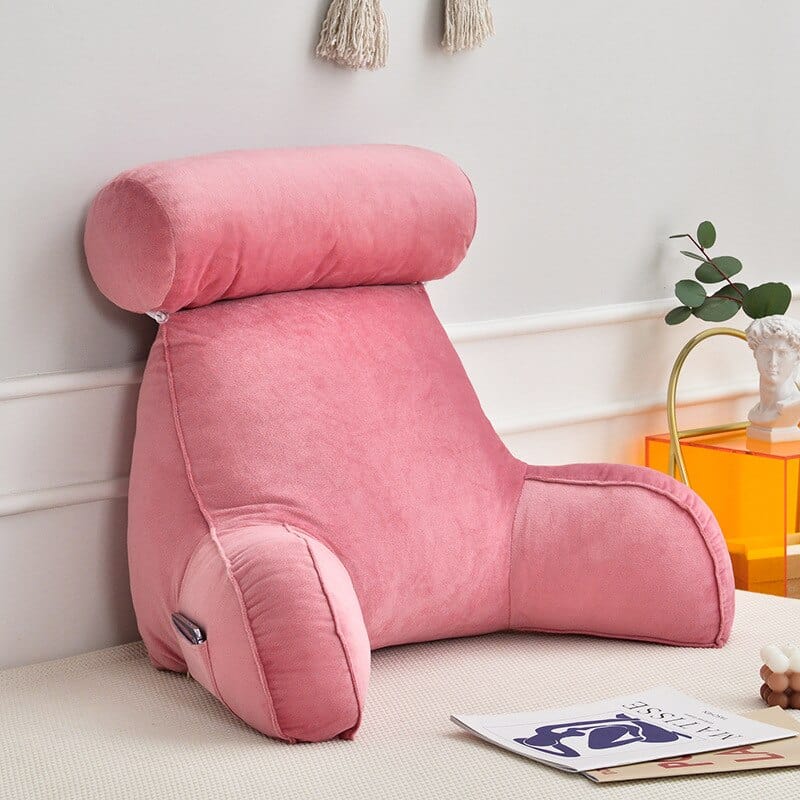 Pink Reading Cushion