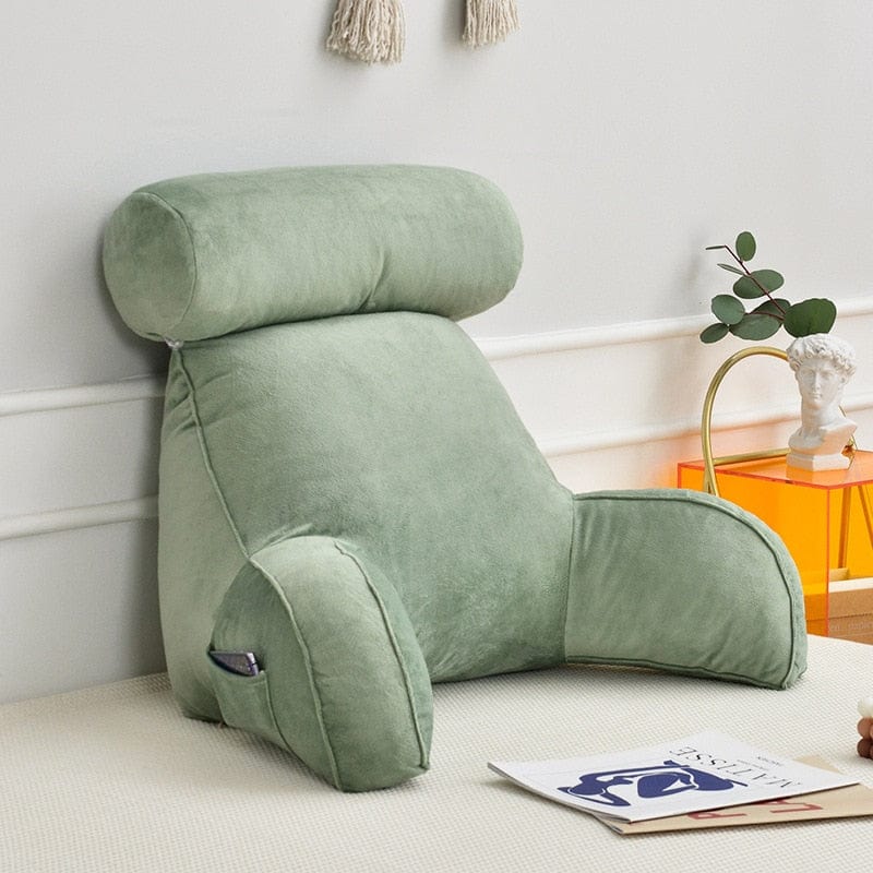 Green Reading Cushion