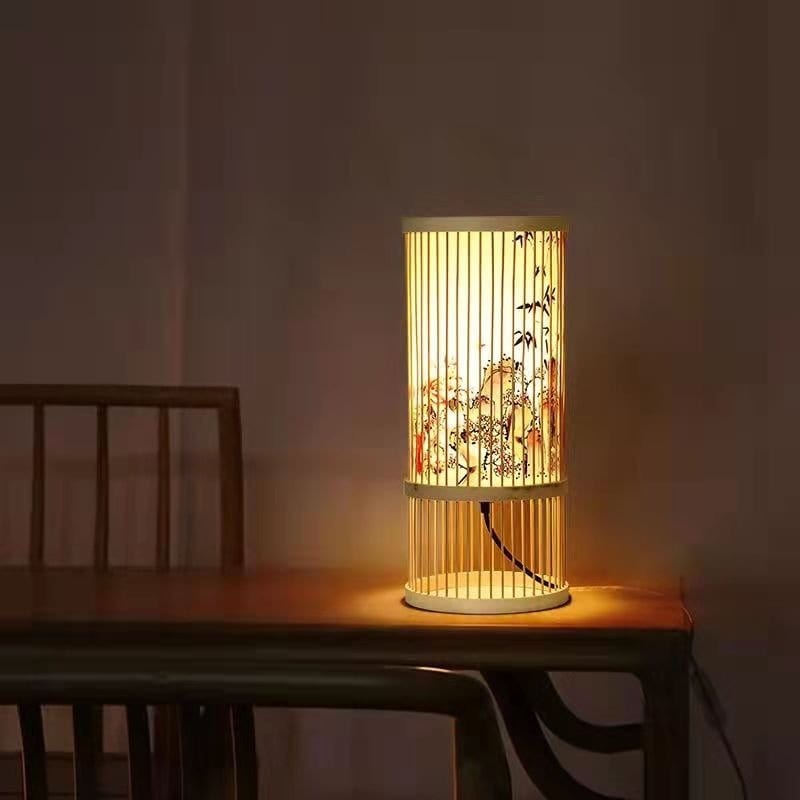 Bamboo Bedside Lamp