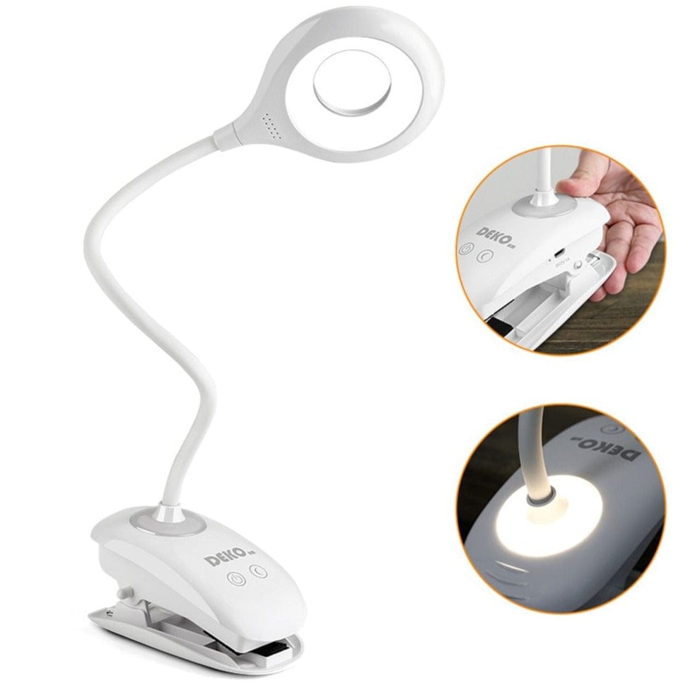 Headboard Clip Lamp