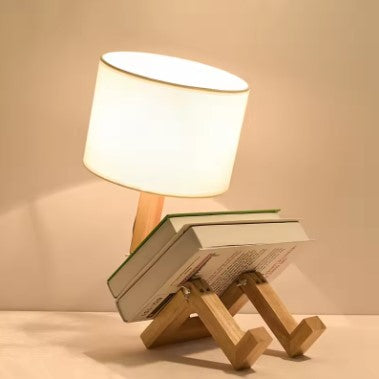 Designer Wooden Reading Lamp