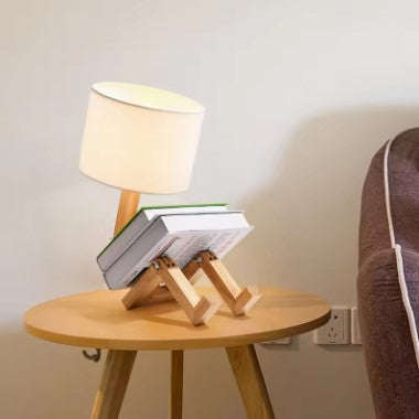 Designer Wooden Reading Lamp