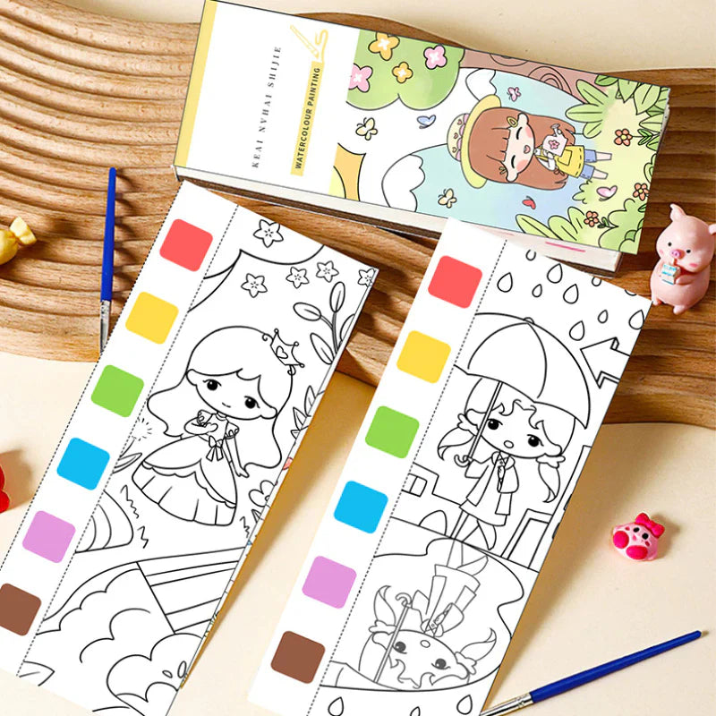 Coloring Bookmark
