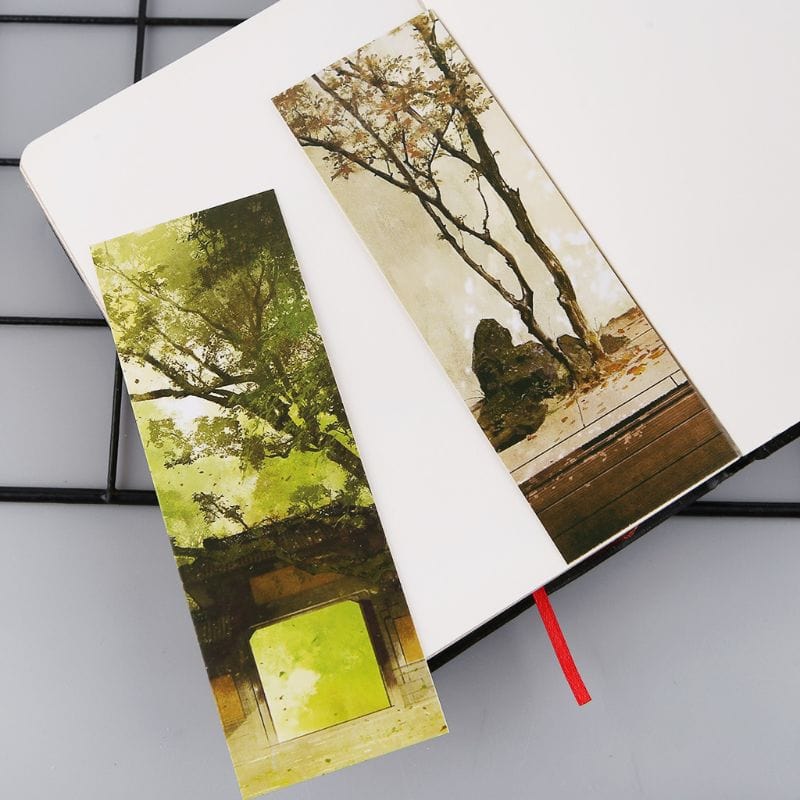 Chinese Landscape Bookmarks