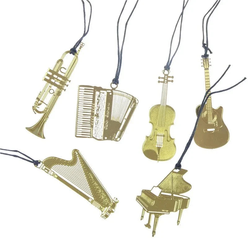 Musical Instrument Bookmark