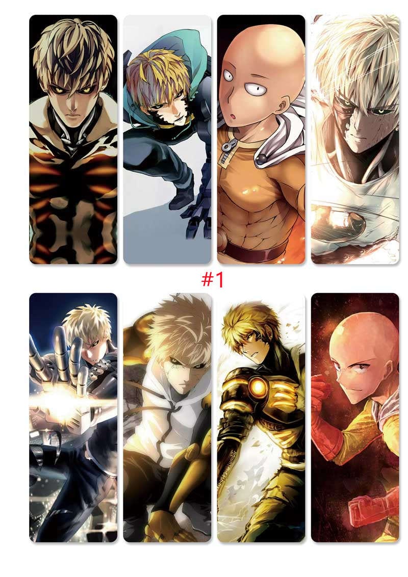 One Punch Man Bookmark (saitama)