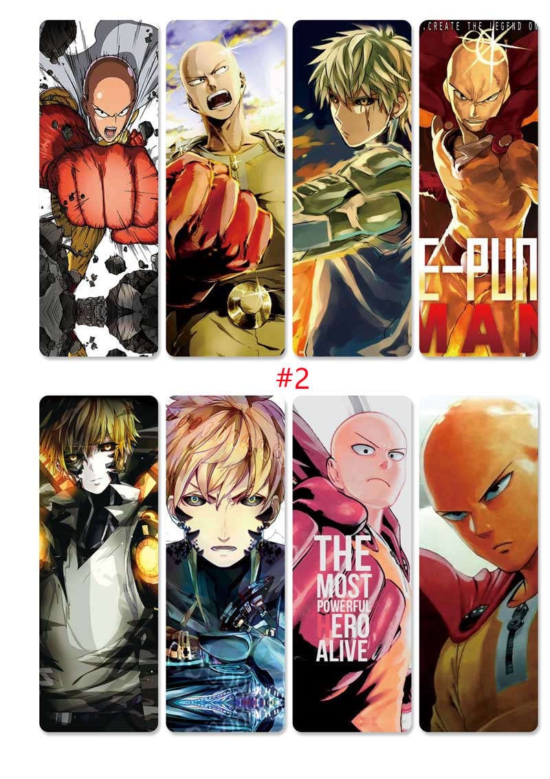 One Punch Man Bookmark (saitama)