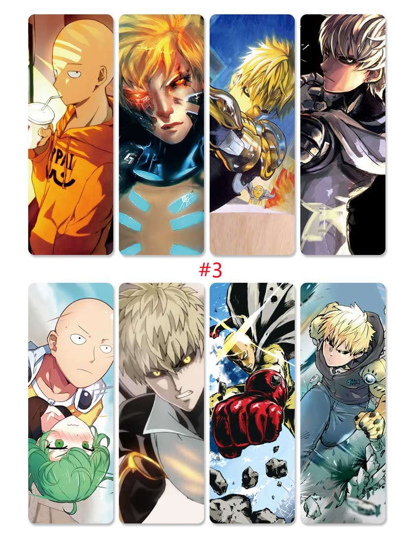 One Punch Man Bookmark (saitama)