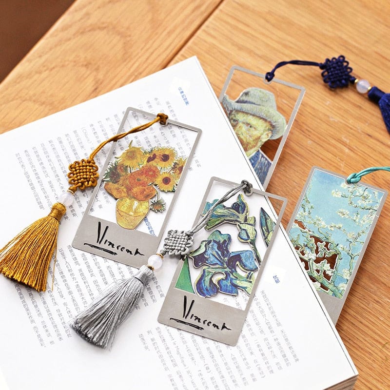 Van Gogh Painting Metal Bookmark