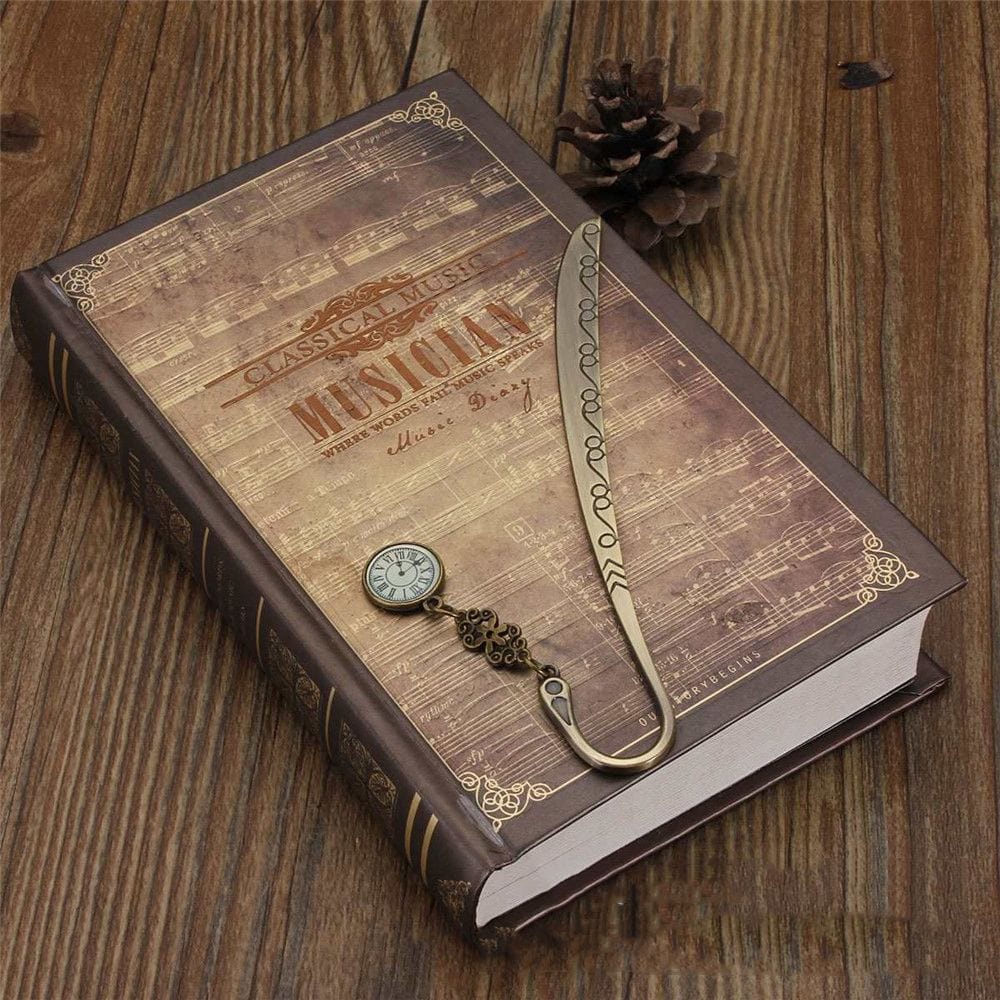 Clock Pendant Bookmark