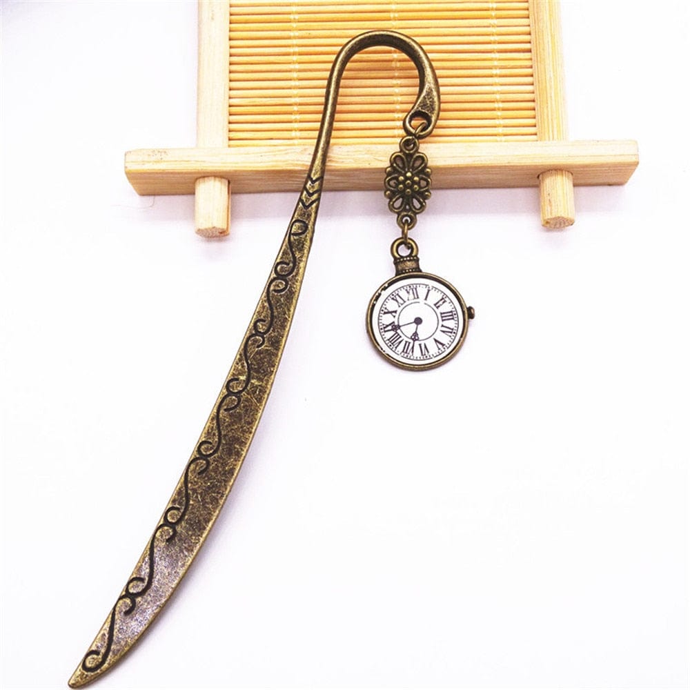 Clock Pendant Bookmark