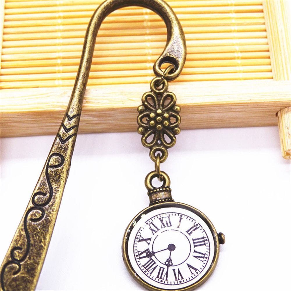 Clock Pendant Bookmark