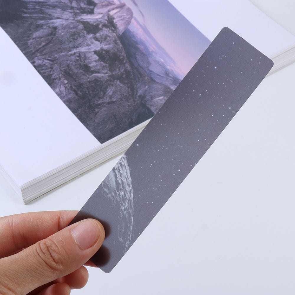 Moon and Earth Photography Bookmark