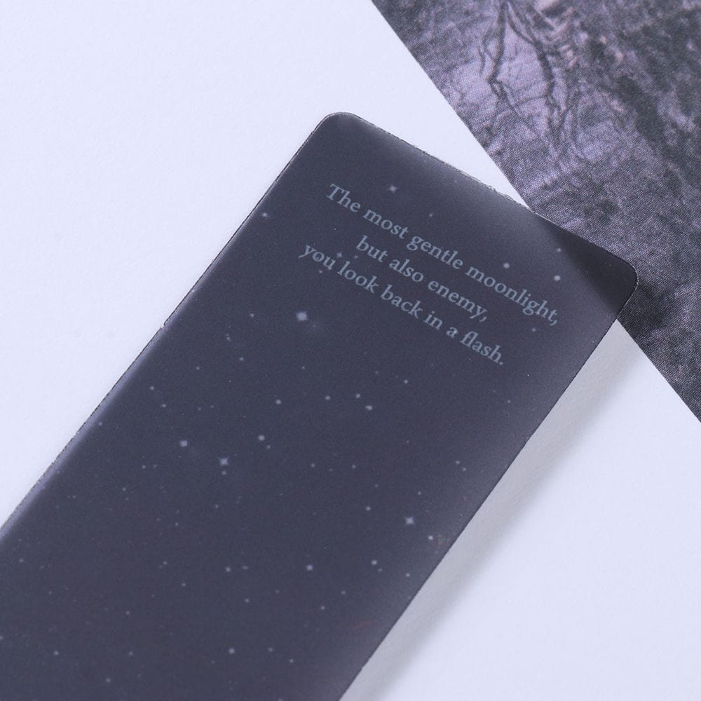Moon and Earth Photography Bookmark