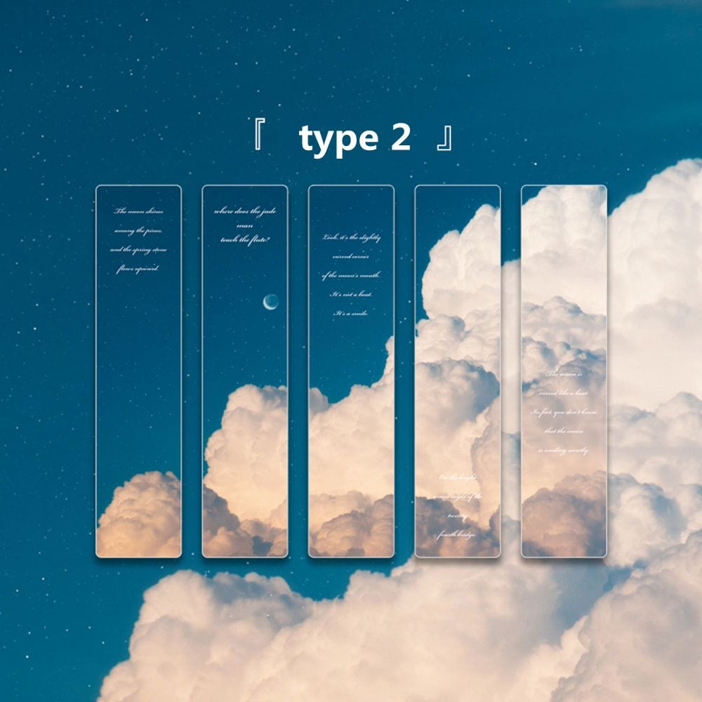 Moon and Earth Photography Bookmark