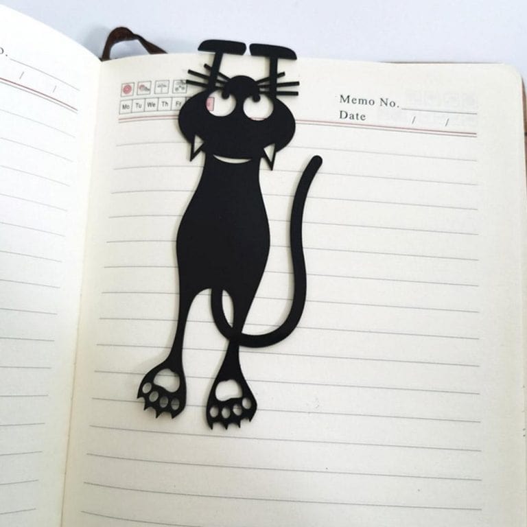 Metal Cat Bookmark