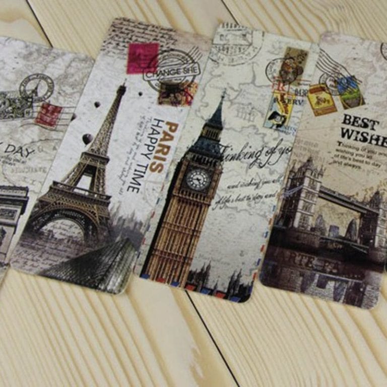 Old Postcard Bookmarks