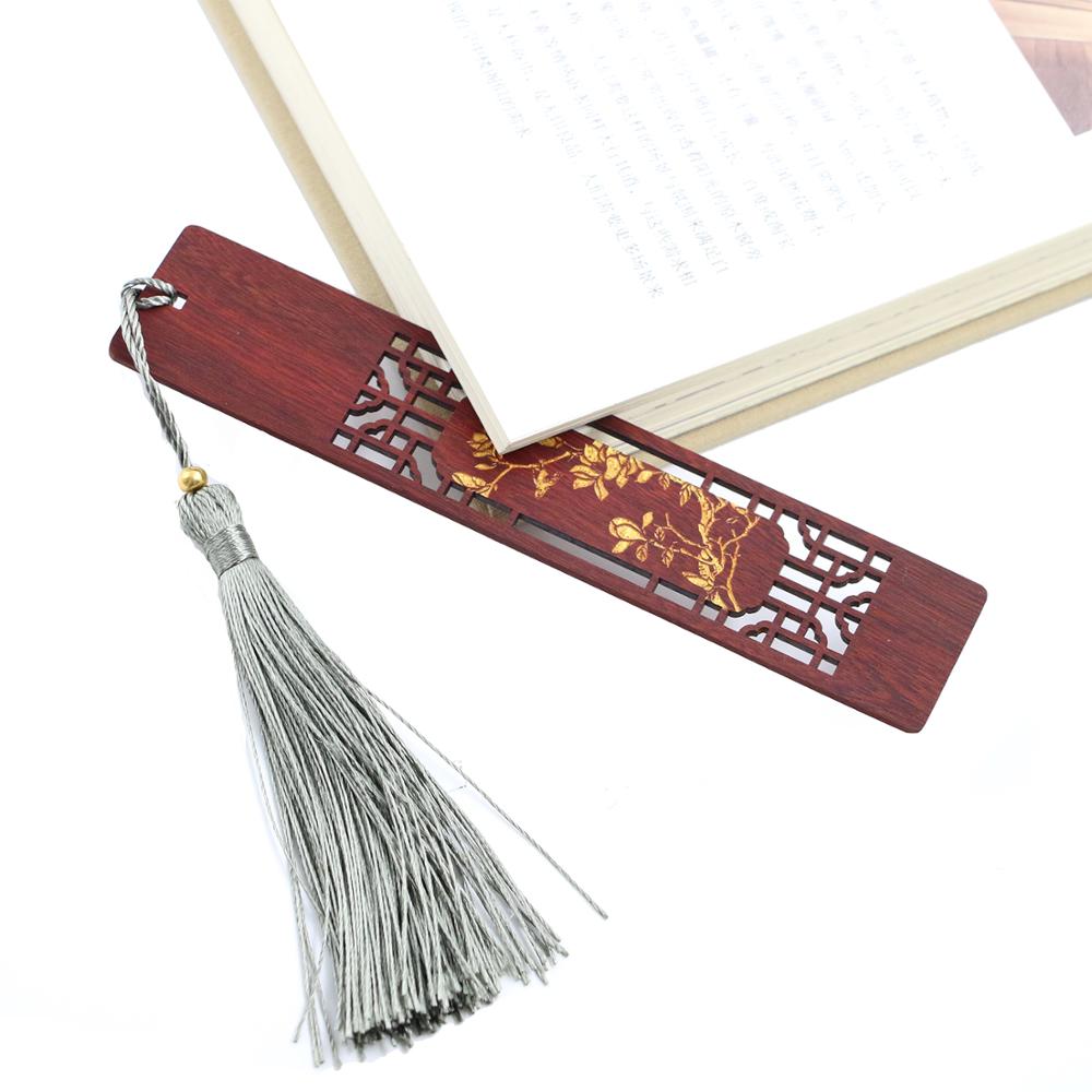 Chinese Wooden Bookmark