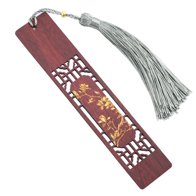 Chinese Wooden Bookmark
