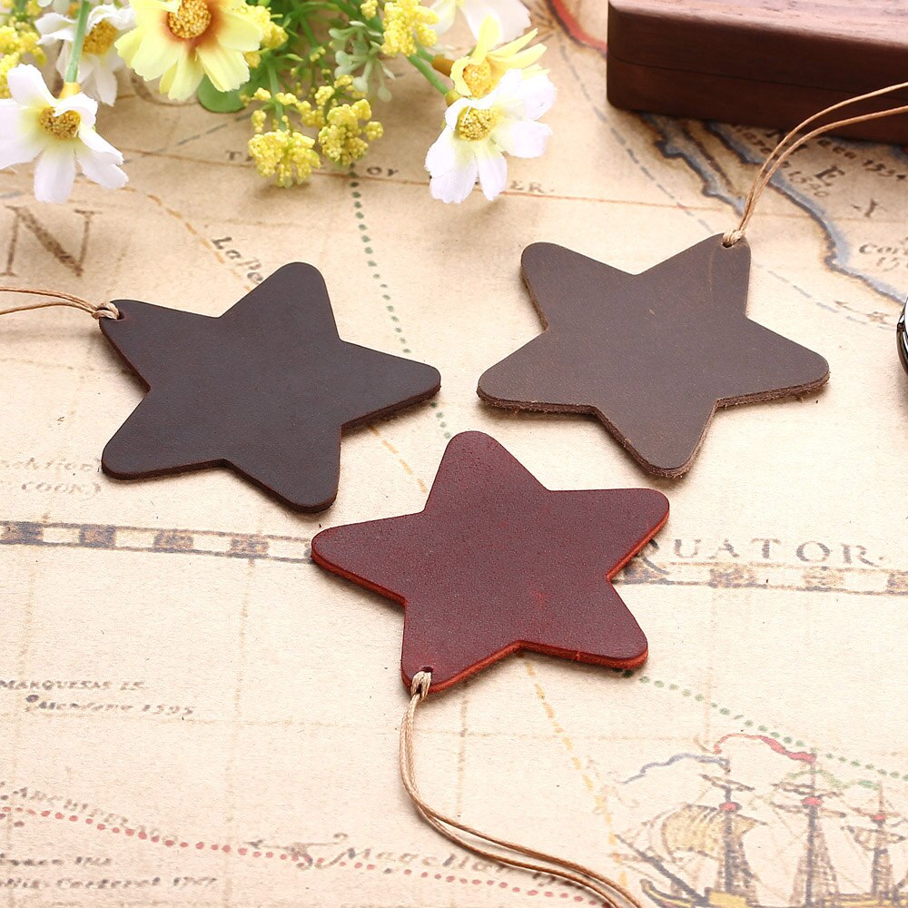Leather Star Bookmark