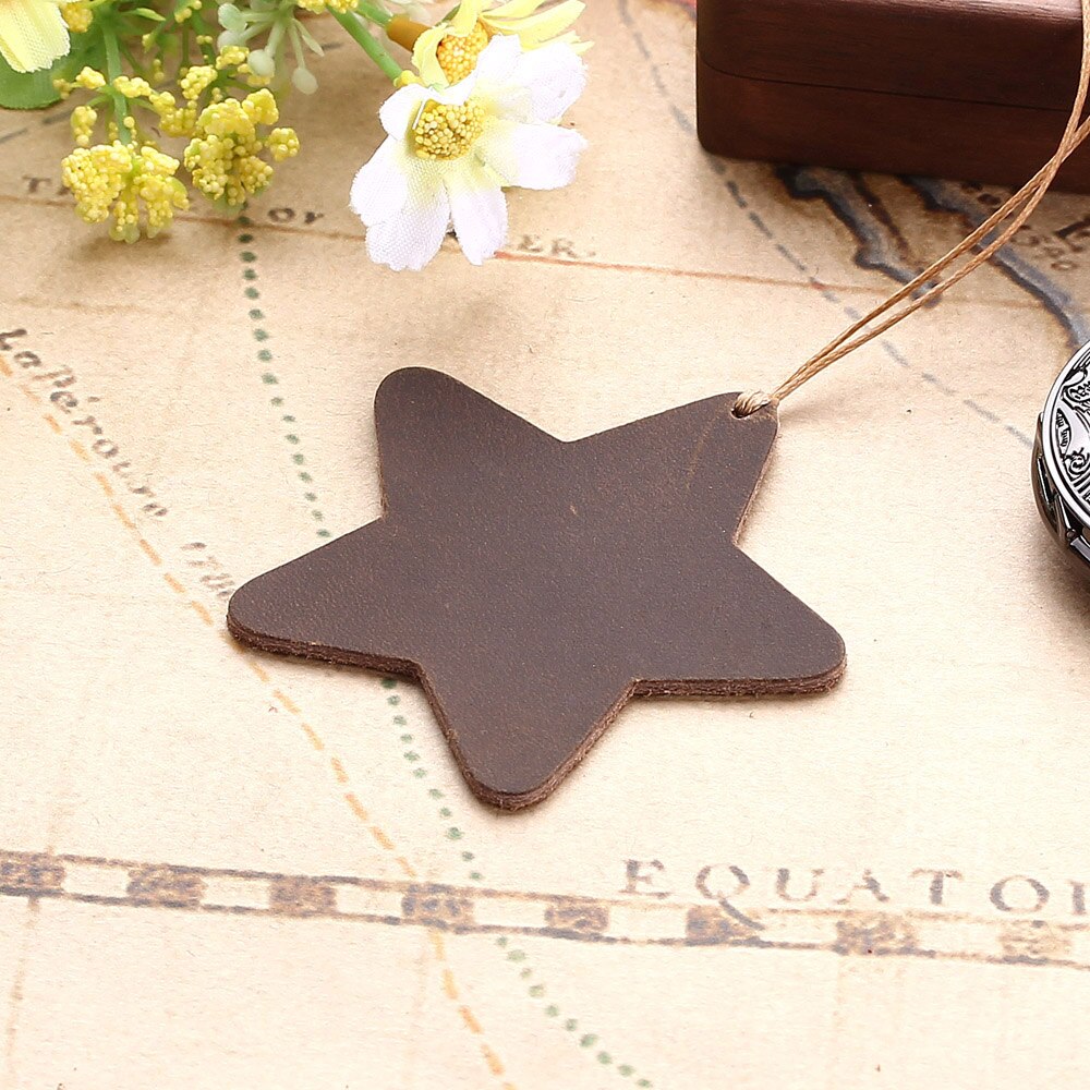 Leather Star Bookmark
