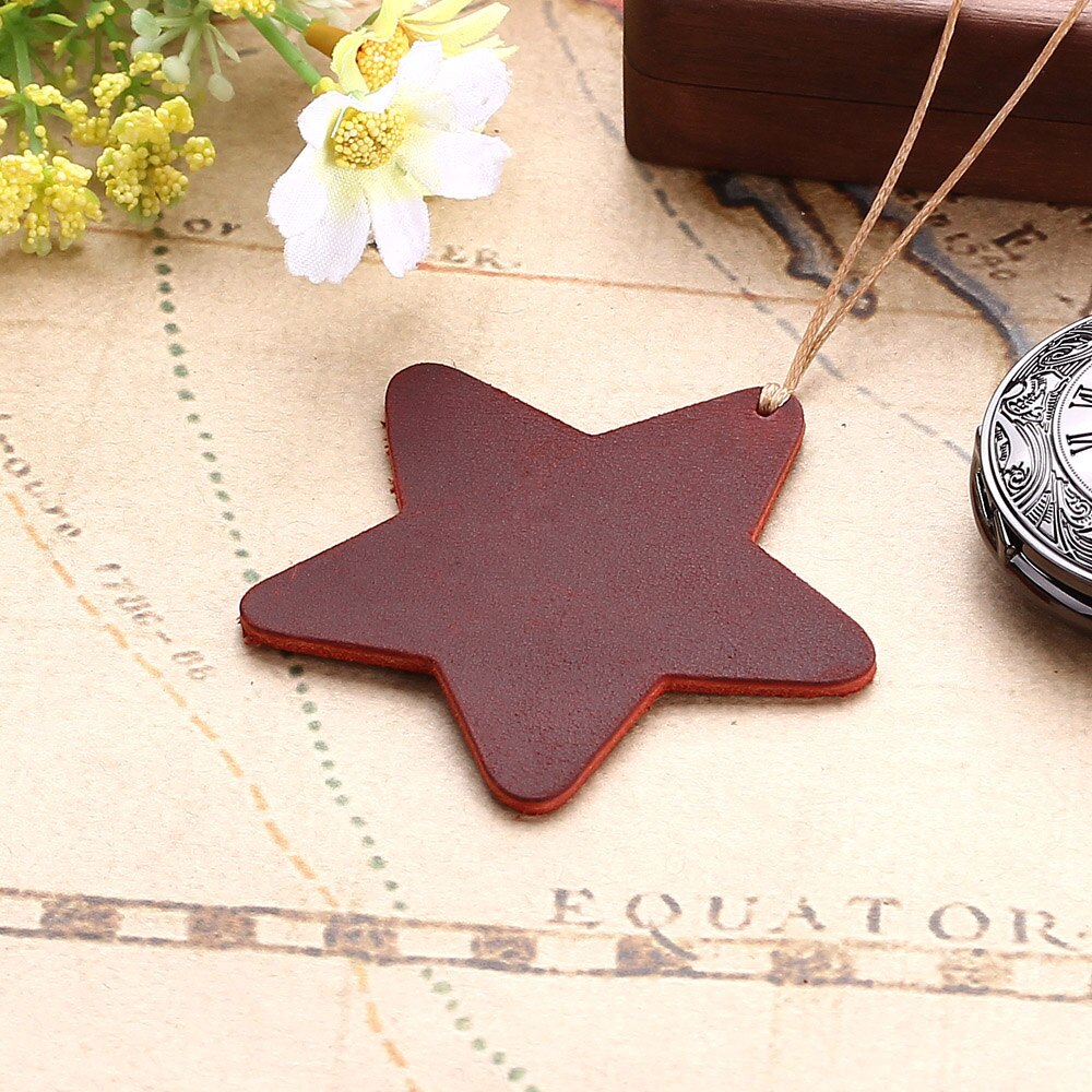 Leather Star Bookmark
