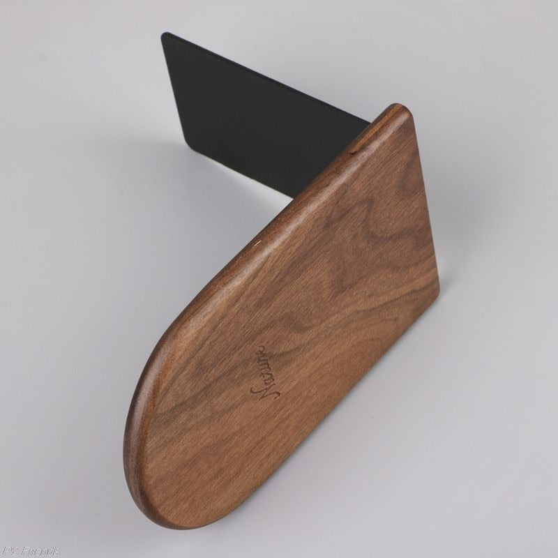 Rounded Wooden Bookend