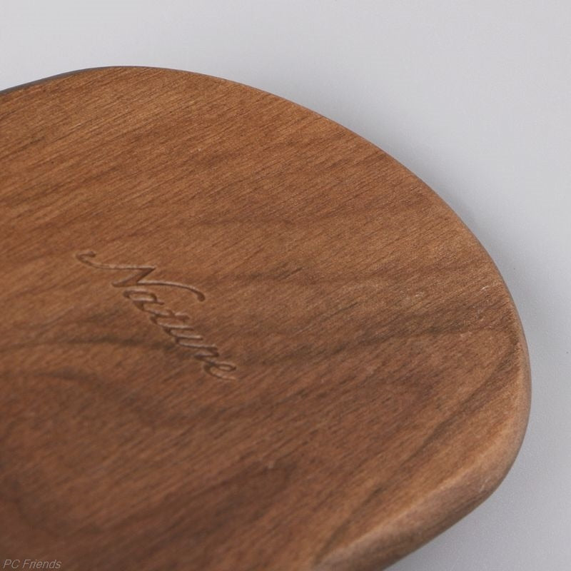 Rounded Wooden Bookend