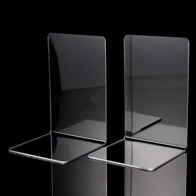 Clear Plastic Bookends