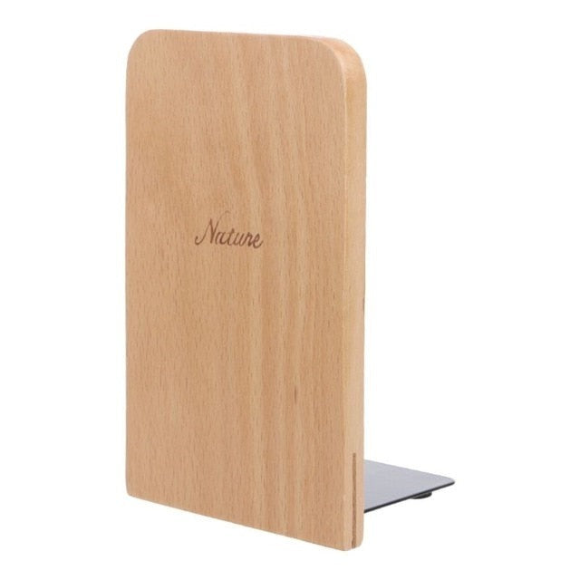 Square Wooden Bookend