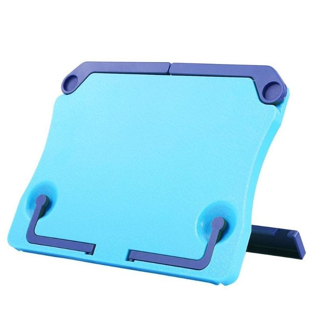 Blue Plastic Book Stand