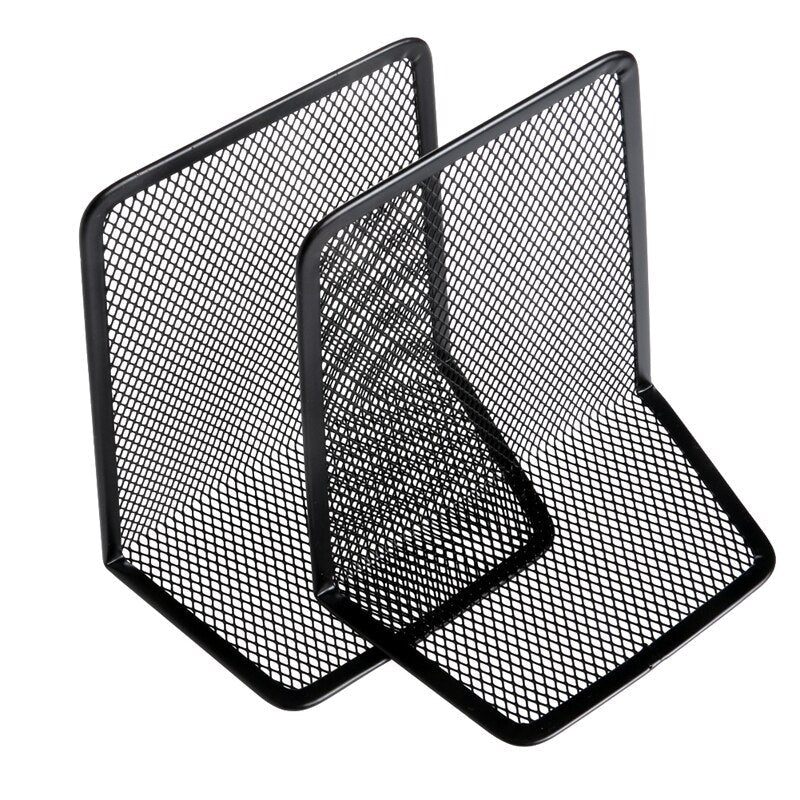 Black Bookend with Grid
