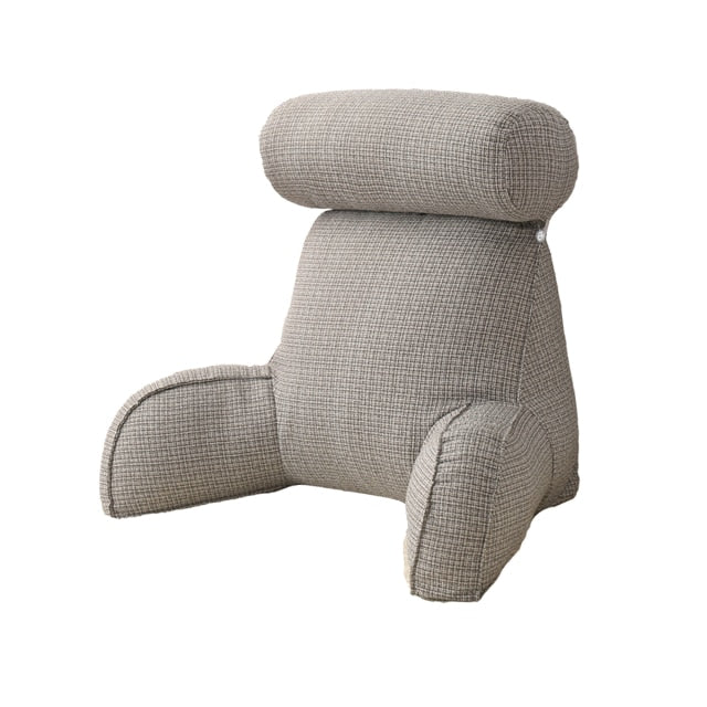Grey Reading Pillow