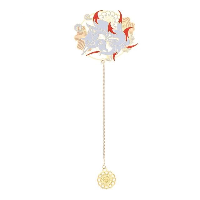 Gumiho Round Bookmark