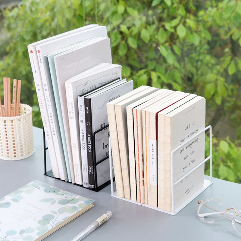 White Desk Bookend